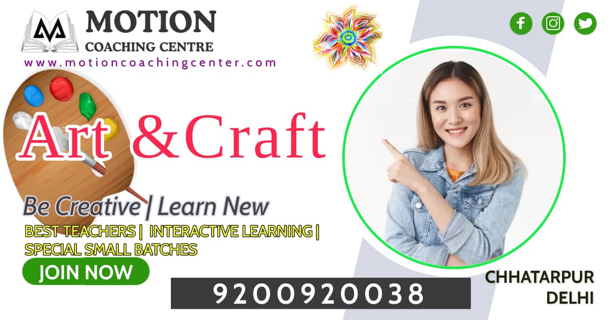 art and craft classes school chhatarpur south delhi